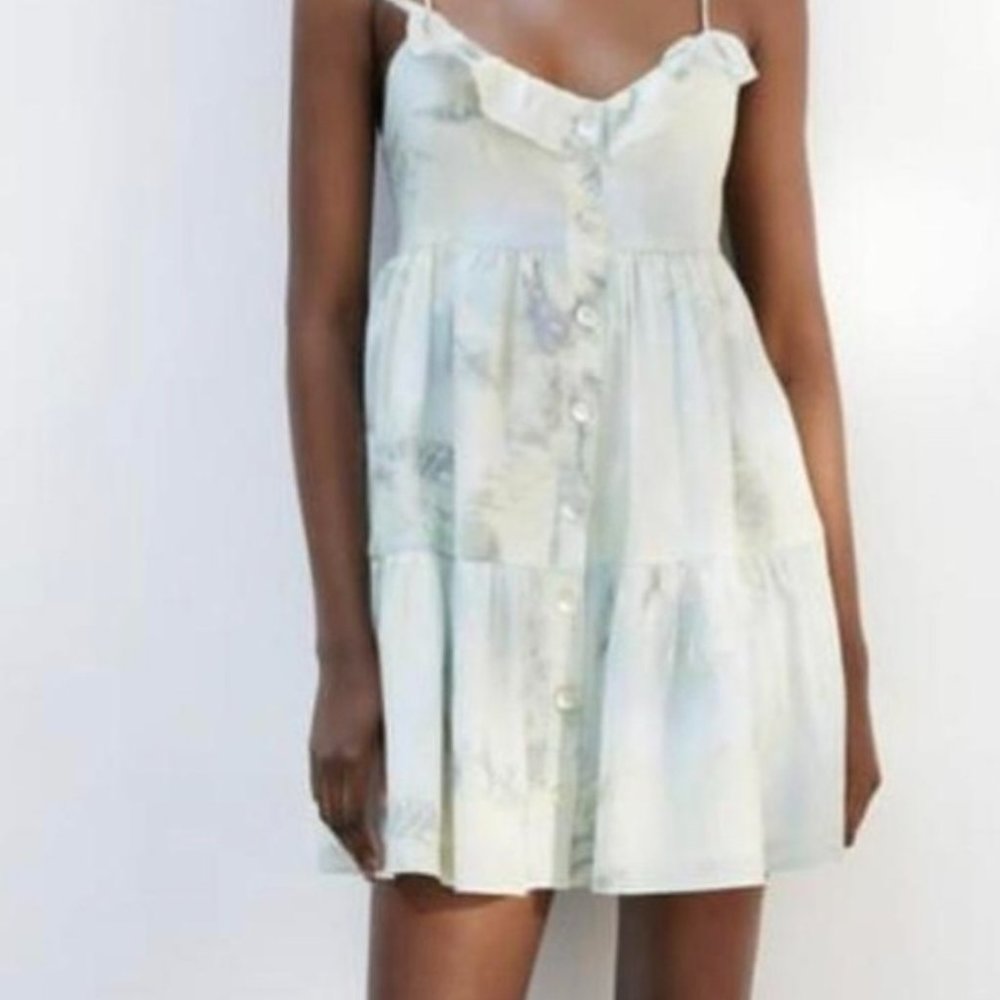 EUC Zara Summery Beachy Babydoll Dress